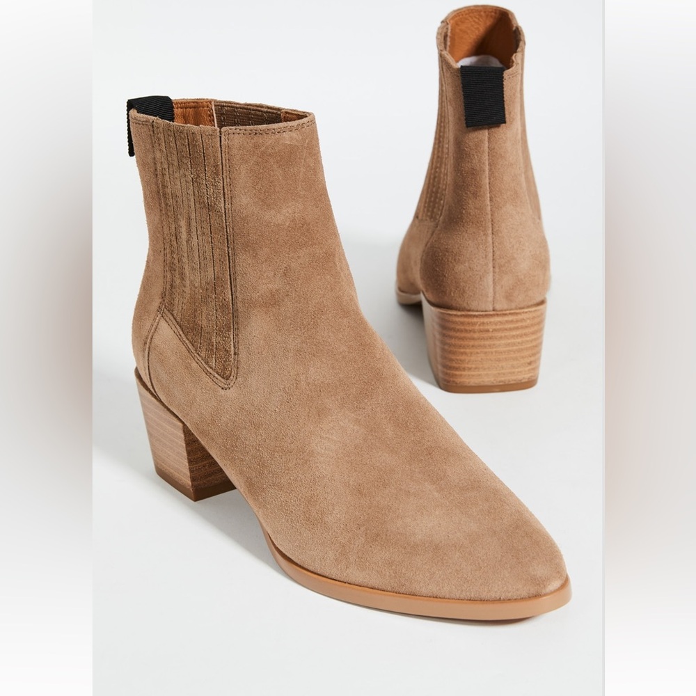 Rag & Bone Rover Suede Chelsea Booties - NWOT